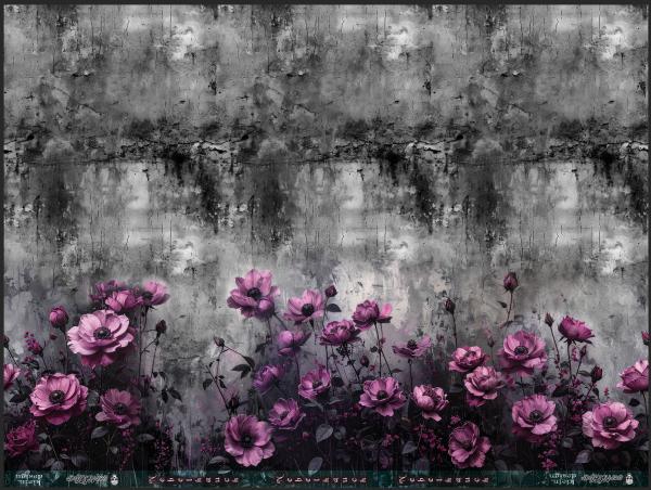 Nebelhauch - Bordüre - Jersey